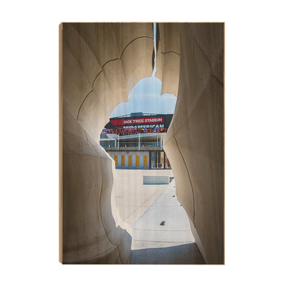 Iowa State Cyclones - Jack Trice View - College Wall Art #Wood