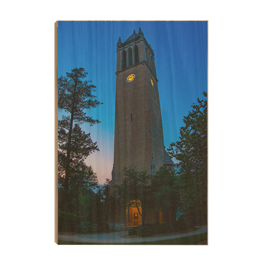 Iowa State Cyclones - Sunset Campanile - College Wall Art #Canvas