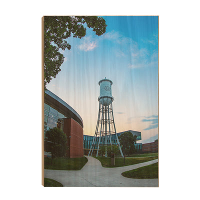 Iowa State Cyclones - The Water Tower - College Wall Art #Wood