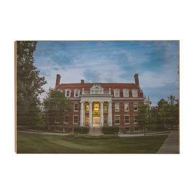 Iowa State Cyclones - Twilight Mansion - College Wall Art #Wood
