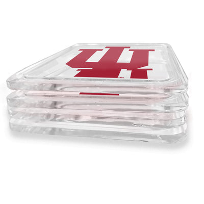 Indiana Hoosiers - IU Mark Acrylic Drink Coaster