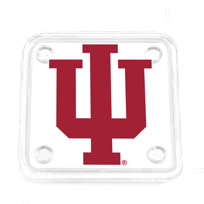 Indiana Hoosiers - IU Mark Acrylic Drink Coaster