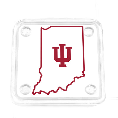 Indiana Hoosiers - Indiana's State Acrylic Drink Coaster