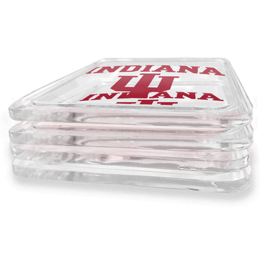 Indiana Hoosiers - Indiana University Acrylic Drink Coaster