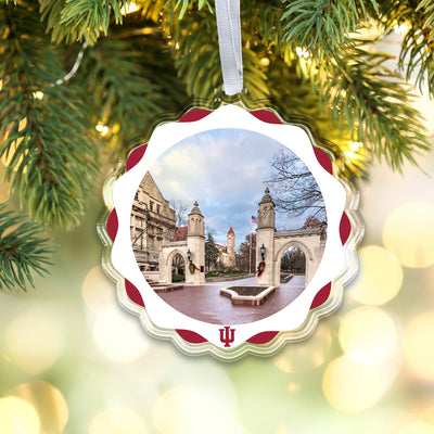 Indiana Hoosiers - Entrance Indiana University Ornament & Bag Tag