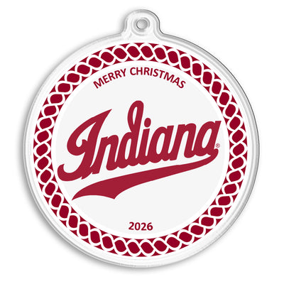 Indiana Hoosiers - Indiana Christmas 2026 Ornament