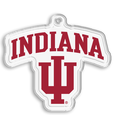 Indiana Hoosiers - IU Mark Ornament & Bag Tag