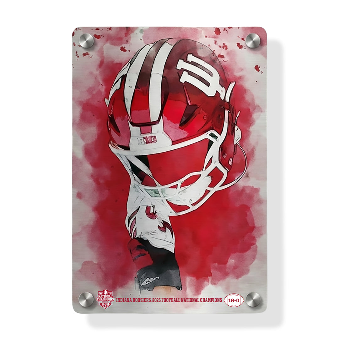 Indiana Hoosiers - Indiana Hoosiers National Champions Metal Wall Art