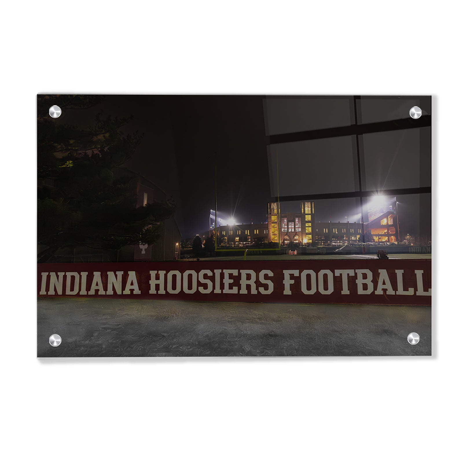 Indiana Hoosiers - Indiana Hoosiers Football - College Wall Art #Canvas