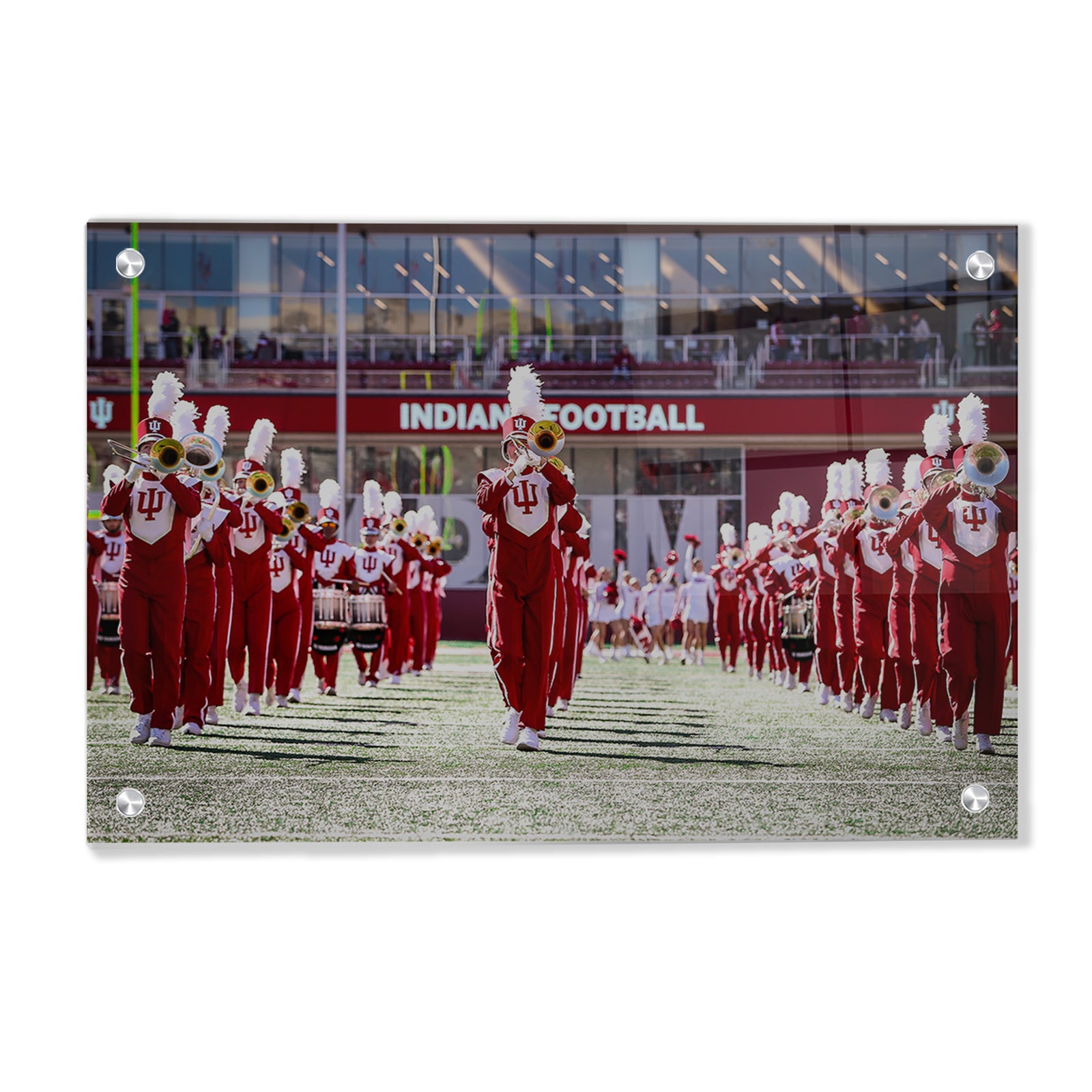 Indiana Hoosiers - The Marching Hundred - College Wall Art #Canvas