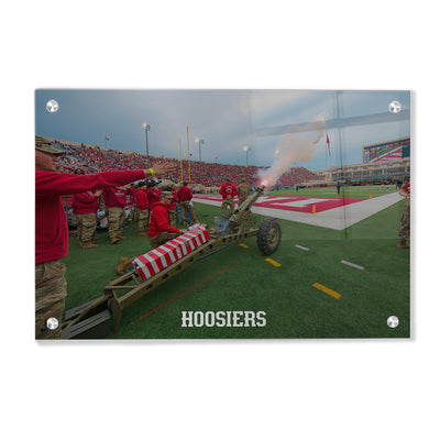 Indiana Hoosiers - Fire the Cannon - College Wall Art #Acrylic