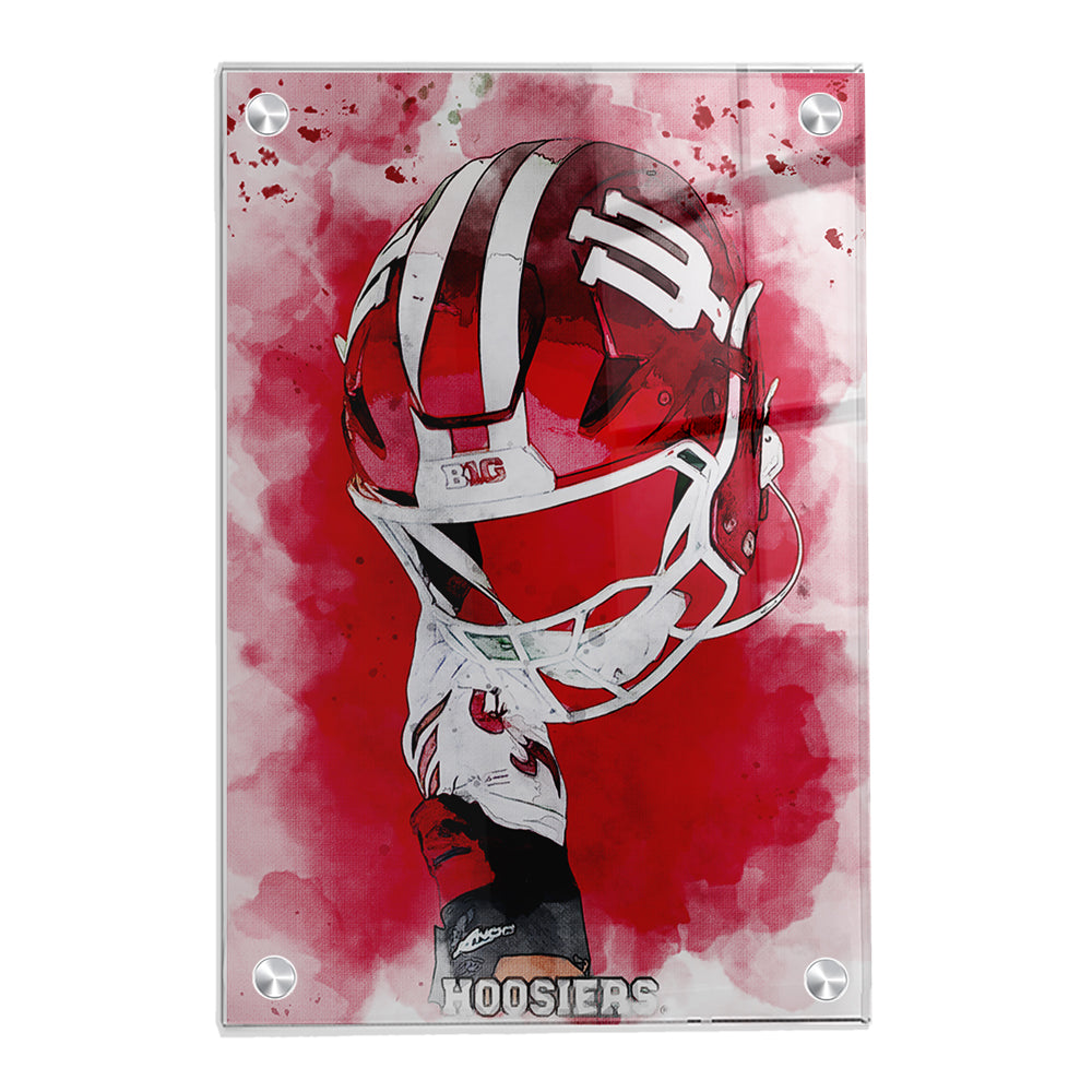 Indiana Hoosiers - Hoosier Pride - College Wall Art #Canvas