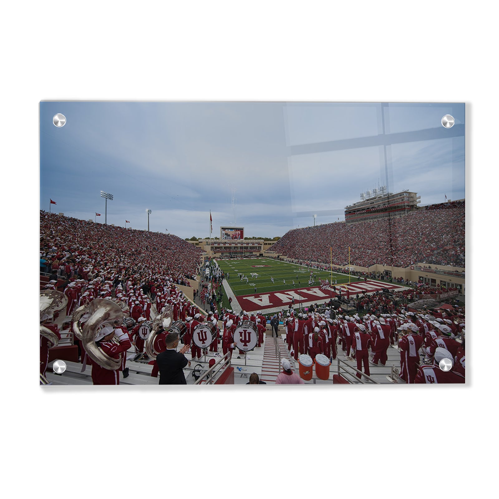 Indiana Hoosiers - Touchdown IU - College Wall Art #Canvas