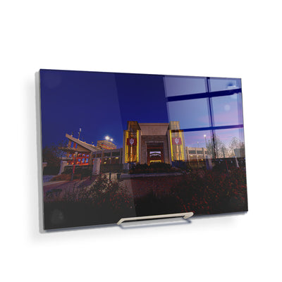 Indiana Hoosiers - Sunrise over Indiana's Memorial Stadium - College Wall Art #Acrylic Mini
