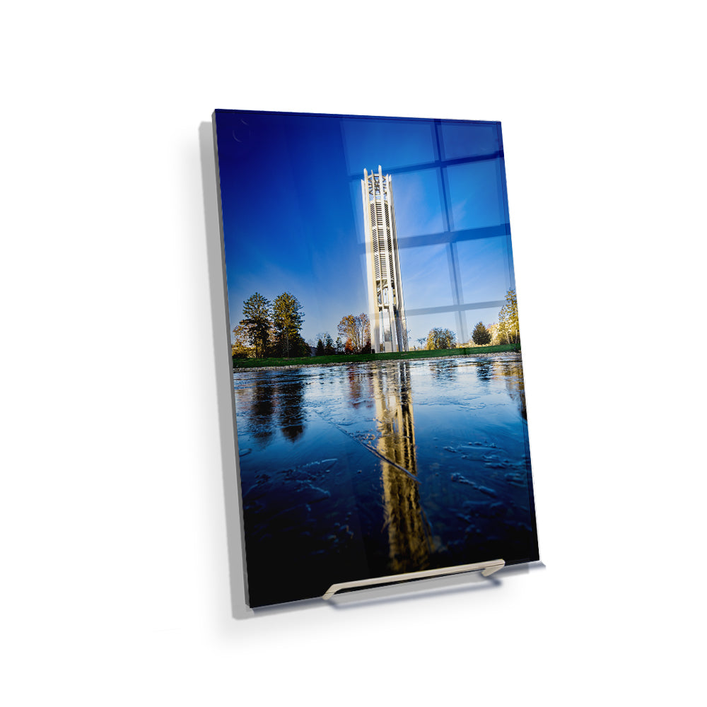 Indiana Hoosiers - First Ice Reflection - College Wall Art #Canvas