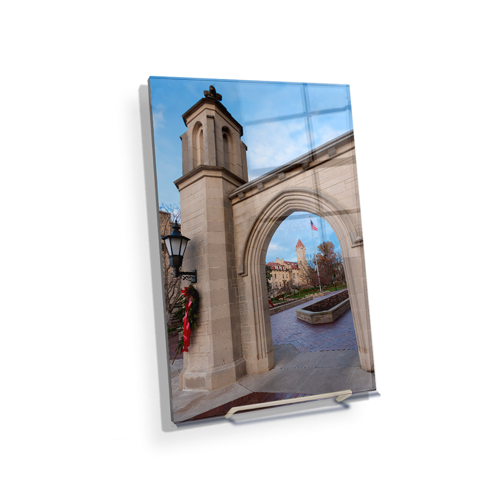 Indiana Hoosiers - Indiana Gate - College Wall Art #Canvas