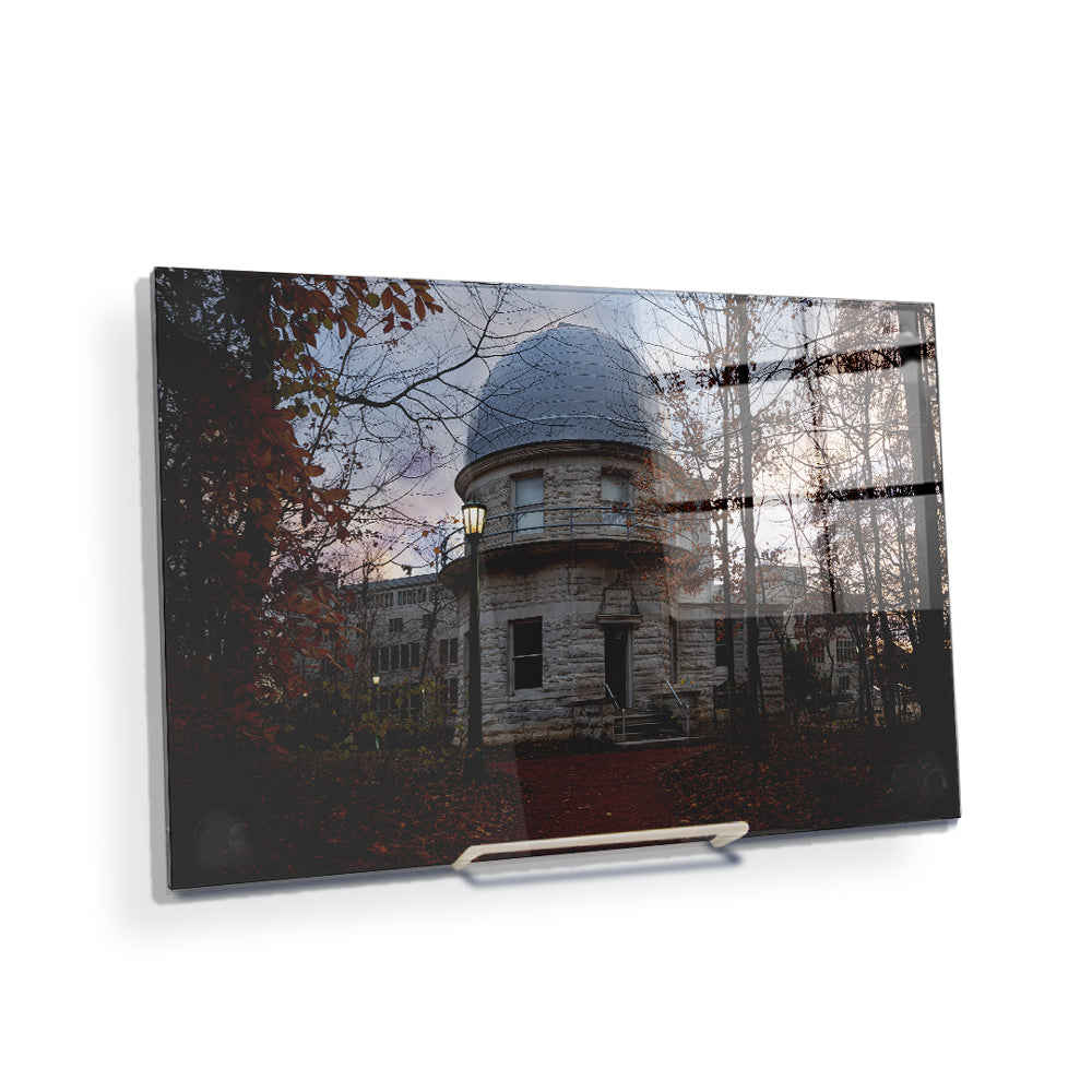 Indiana Hoosiers - Kirkwood Observatory at Dusk - College Wall Art #Canvas 