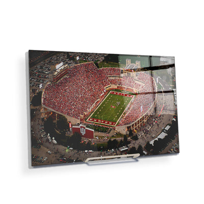 Indiana Hoosiers - Memorial Stadium Aerial - College Wall Art #Acrylic Mini