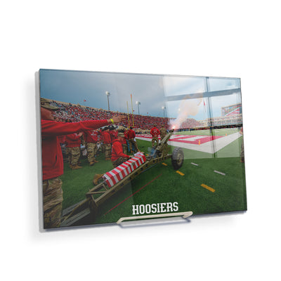 Indiana Hoosiers - Fire the Cannon - College Wall Art #Acrylic Mini