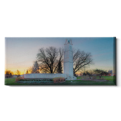 Indiana Hoosiers - Indiana University 1820 Panoramic - College Wall Art #Canvas