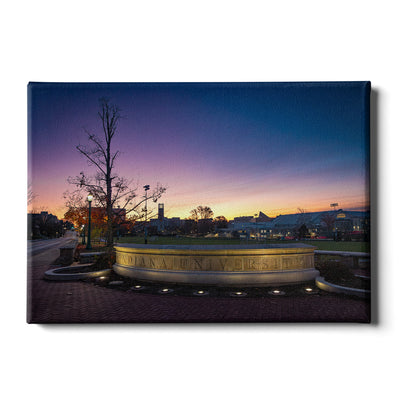 Indiana Hoosiers - Indiana University Sunrise - College Wall Art #Canvas