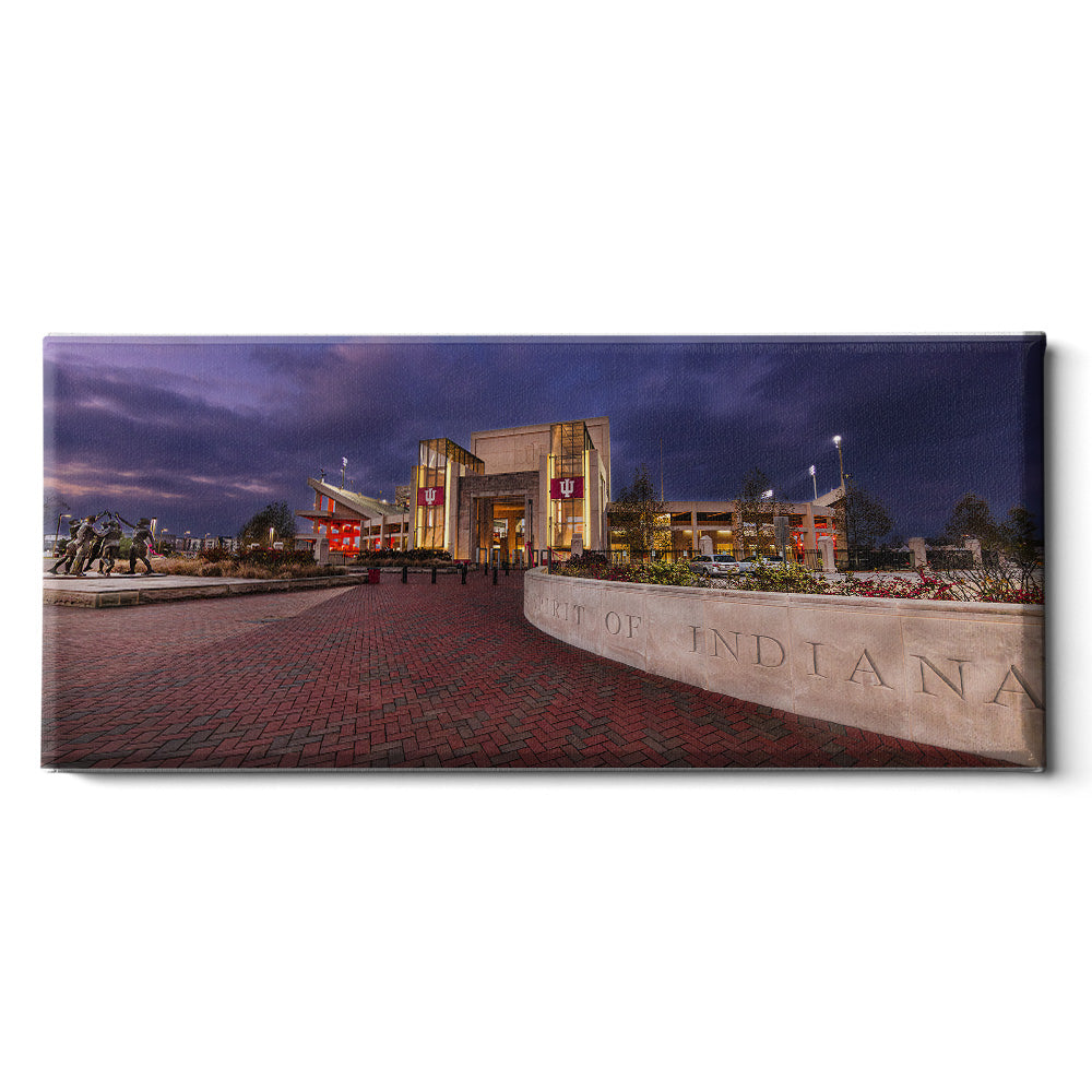 Indiana Hoosiers - Indiana's Memorial Stadium - College Wall Art #Canvas