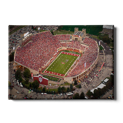 Indiana Hoosiers - Memorial Stadium Aerial - College Wall Art #Canvas