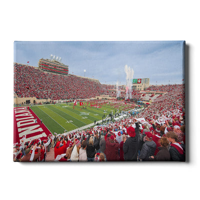 Indiana Hoosiers - Enter Indiana Hoosiers - College Wall Art #Canvas
