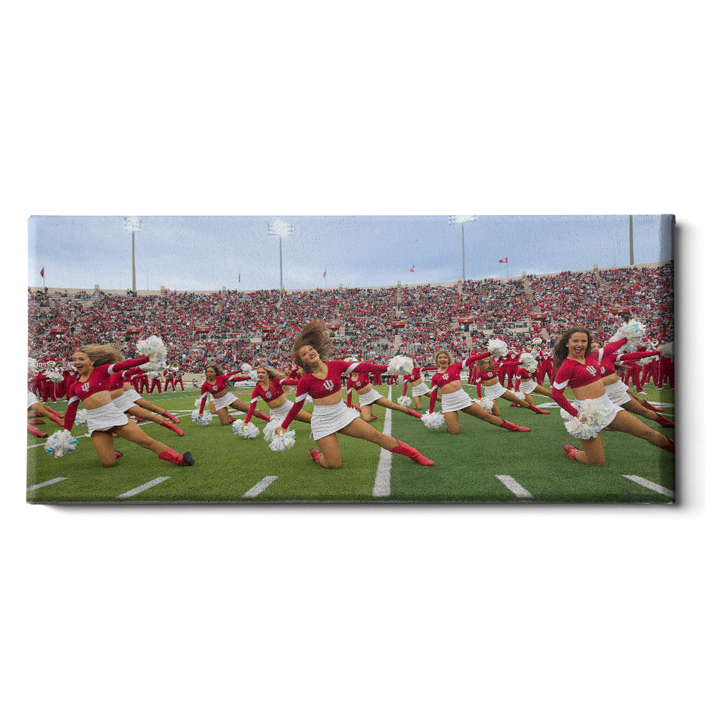 Indiana Hoosiers - Indiana Red Steppers - College Wall Art #Canvas