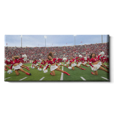 Indiana Hoosiers - Indiana Red Steppers - College Wall Art #Canvas