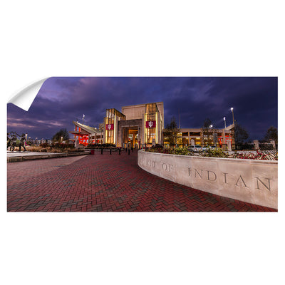 Indiana Hoosiers - Indiana's Memorial Stadium - College Wall Art #Decal