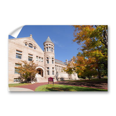 Indiana Hoosiers - Autumn Maxwell Hall - College Wall Art #Wall Decal