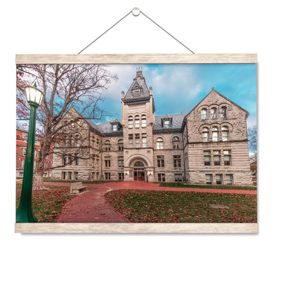 Indiana Hoosiers - Kirwood Hall - College Wall Art #Hanging Canvas