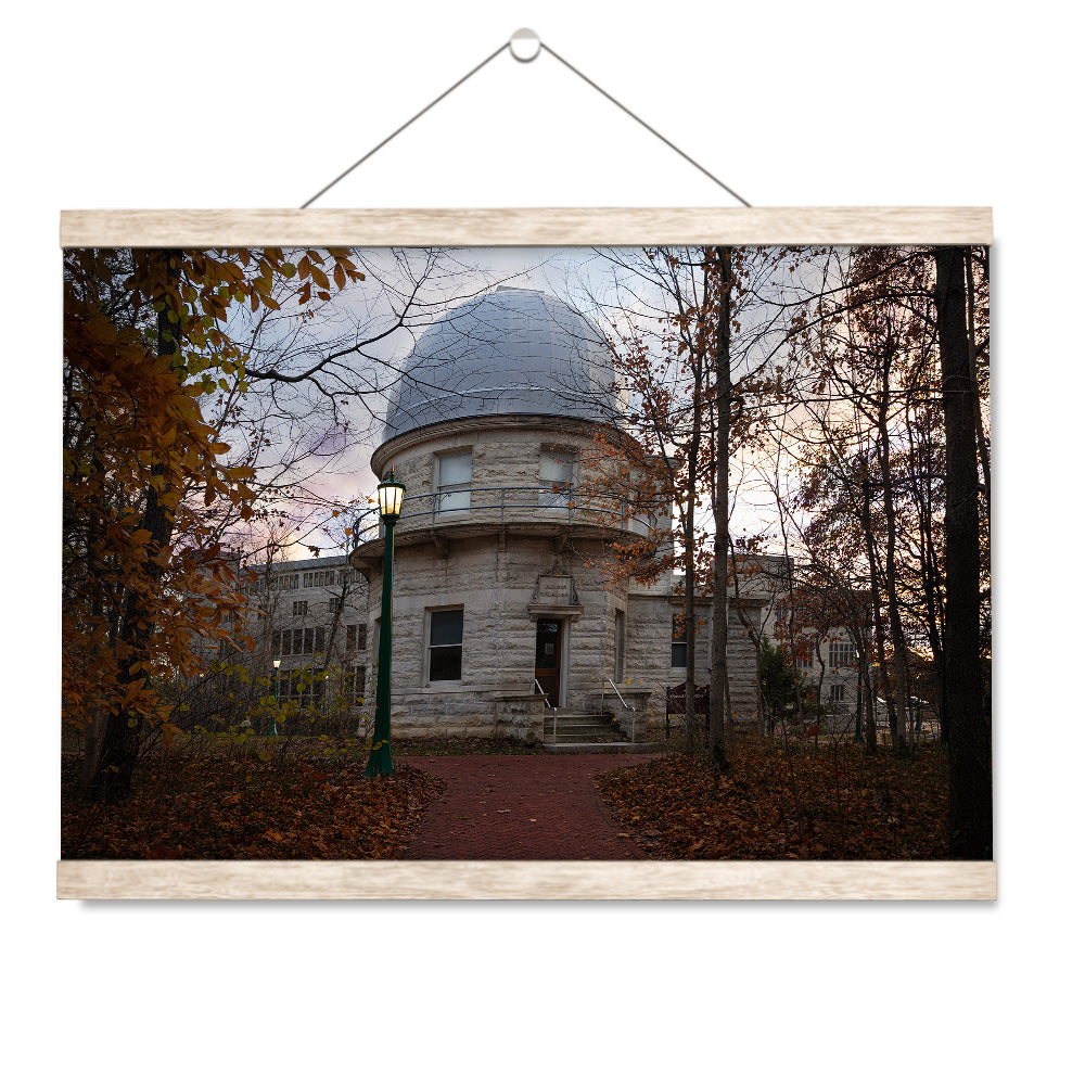 Indiana Hoosiers - Kirkwood Observatory at Dusk - College Wall Art #Canvas 