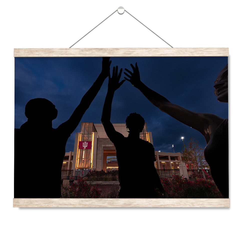 Indiana Hoosiers - Spirit of Indiana - College Wall Art #Canvas