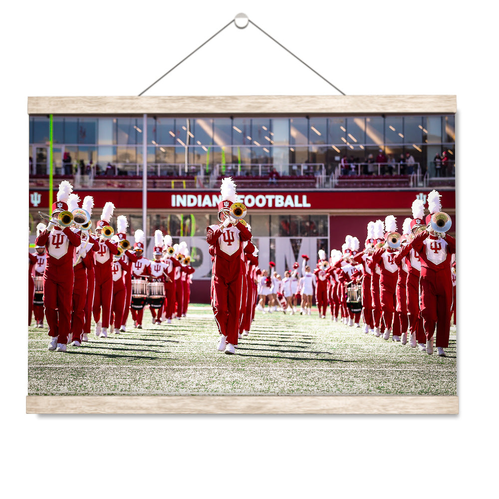 Indiana Hoosiers - The Marching Hundred - College Wall Art #Canvas