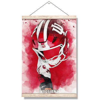 Indiana Hoosiers - Hoosier Pride - College Wall Art #Hanging Canvas