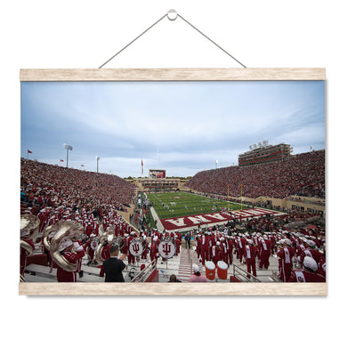 Indiana Hoosiers - Touchdown IU - College Wall Art #Hanging Canvas