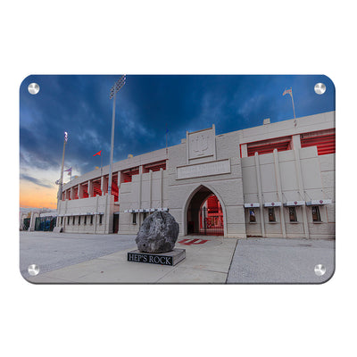 Indiana Hoosiers - Hep's Rock - College Wall Art #Metal