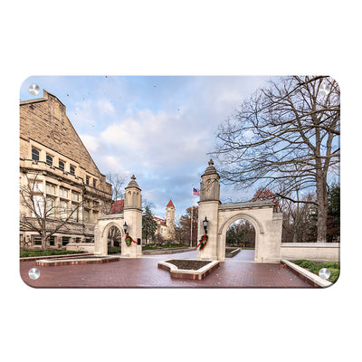 Indiana Hoosiers - Entrance Indiana University - College Wall Art #Metal