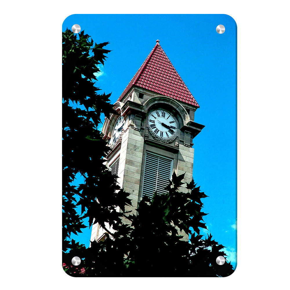 Indiana Hoosiers - IU Clock Tower - College Wall Art #Canvas