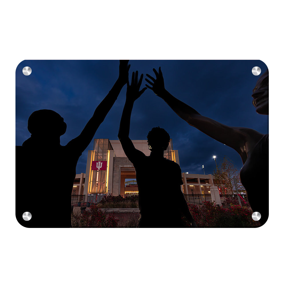 Indiana Hoosiers - Spirit of Indiana - College Wall Art #Canvas