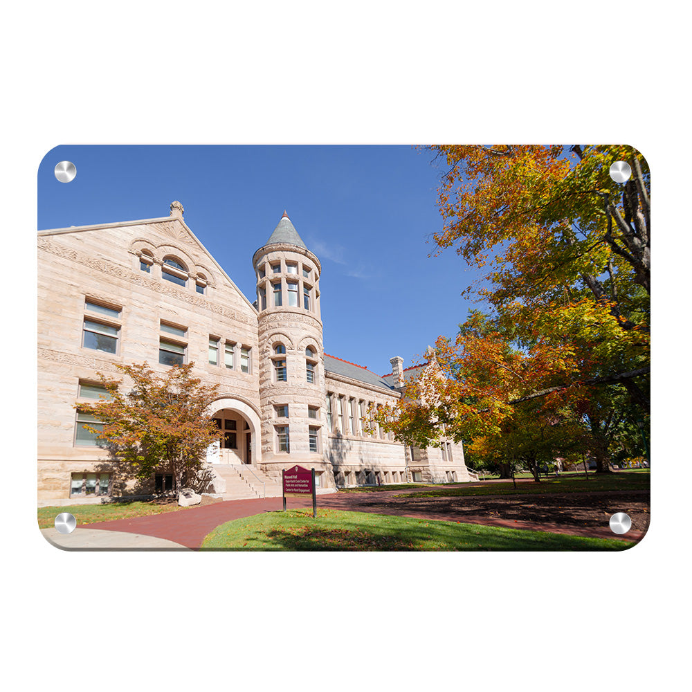 Indiana Hoosiers - Autumn Maxwell Hall - College Wall Art #Canvas