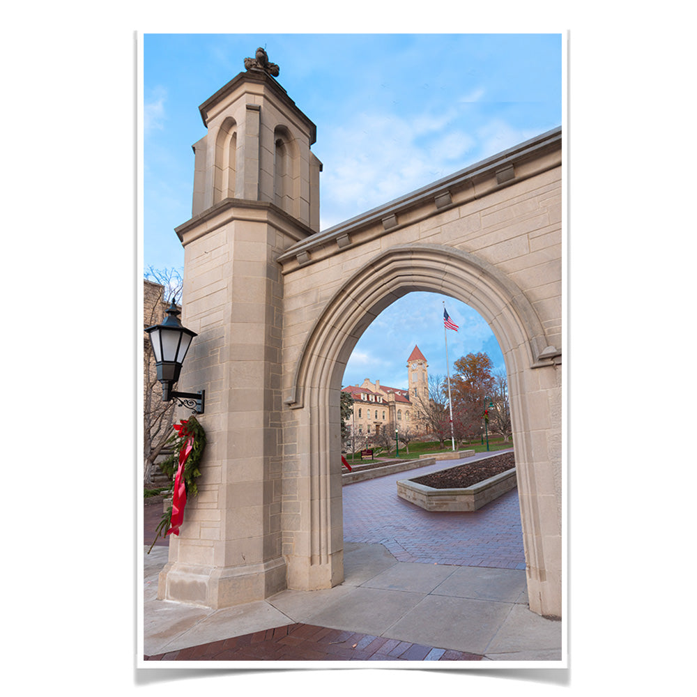 Indiana Hoosiers - Indiana Gate - College Wall Art #Canvas