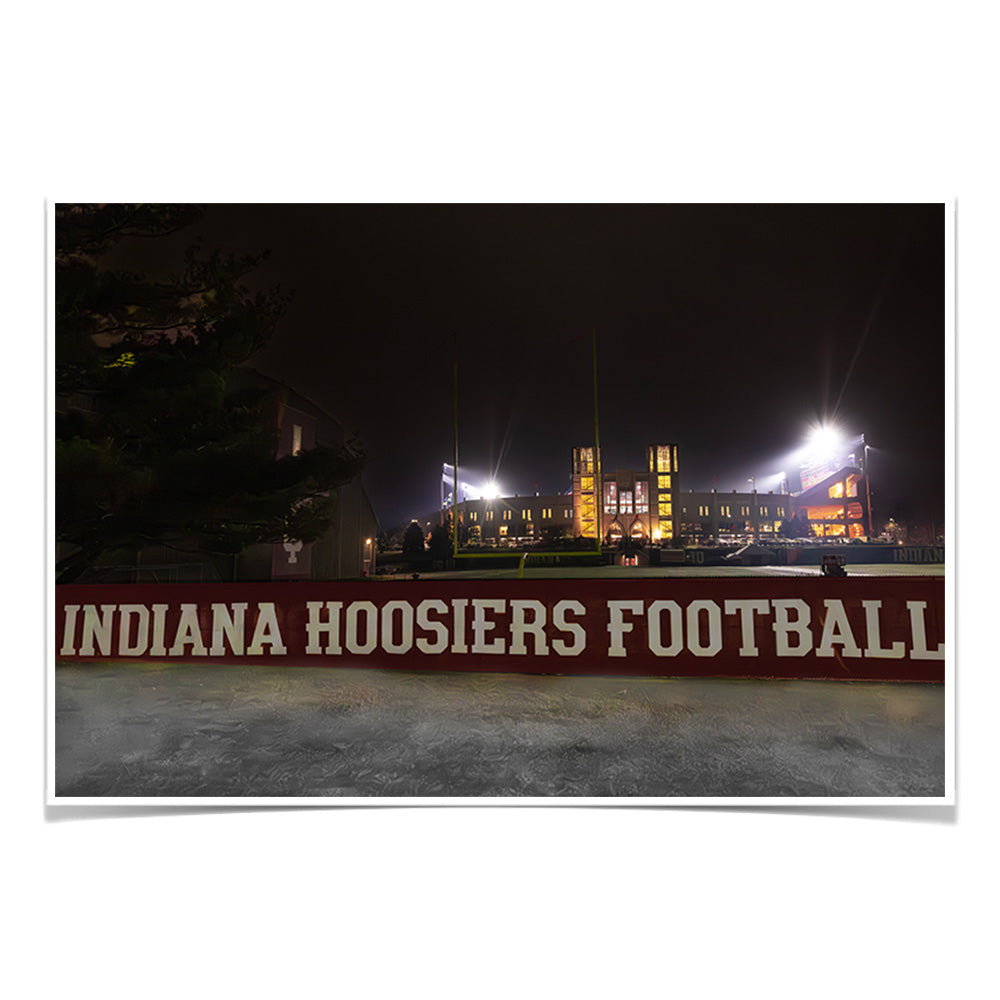 Indiana Hoosiers - Indiana Hoosiers Football - College Wall Art #Canvas