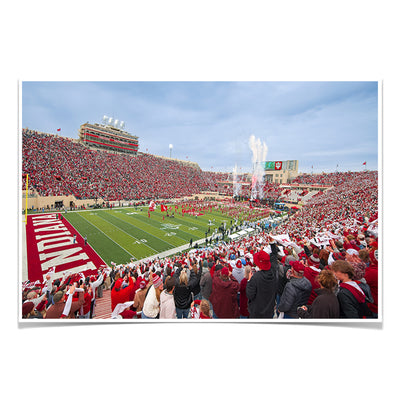 Indiana Hoosiers - Enter Indiana Hoosiers - College Wall Art #Poster