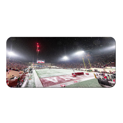 Indiana Hoosiers - Bombs Bursting in Air Panoramic - College Wall Art #PVC
