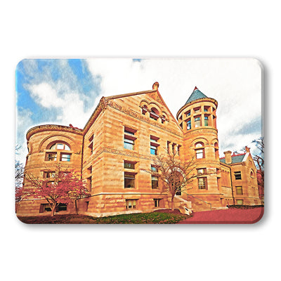 Indiana Hoosiers - Maxwell Hall Watercolor - College Wall Art #PVC