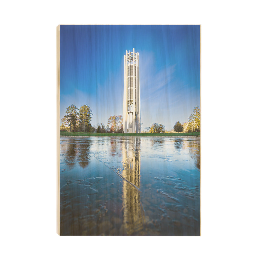 Indiana Hoosiers - First Ice Reflection - College Wall Art #Canvas