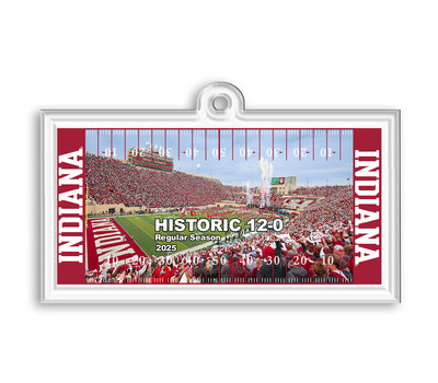 Indiana Hoosiers - Historic Indiana Football Ornament & Bag Tag